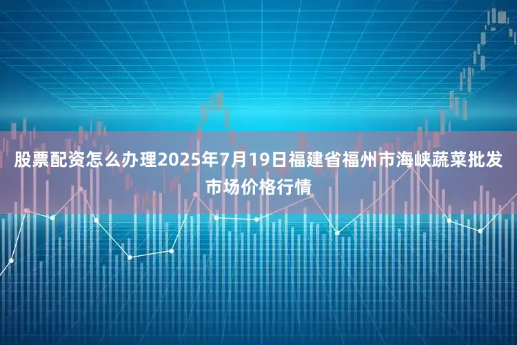 股票配资怎么办理2025年7月19日福建省福州市海峡蔬菜批发市场价格行情