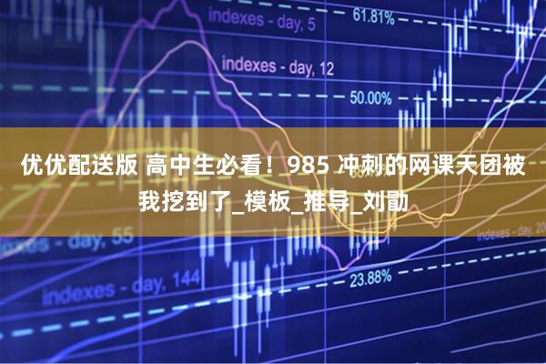 优优配送版 高中生必看！985 冲刺的网课天团被我挖到了_模板_推导_刘勖