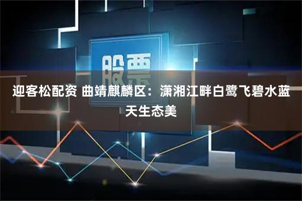 迎客松配资 曲靖麒麟区：潇湘江畔白鹭飞碧水蓝天生态美