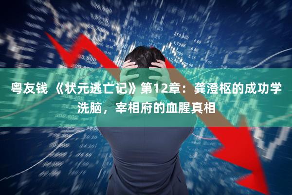 粤友钱 《状元逃亡记》第12章：龚澄枢的成功学洗脑，宰相府的血腥真相