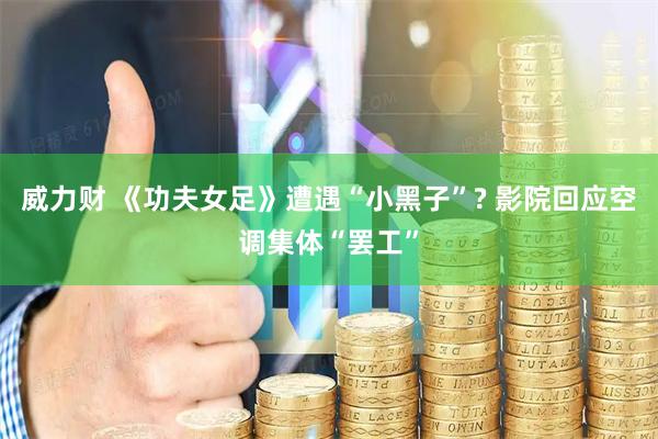 威力财 《功夫女足》遭遇“小黑子”? 影院回应空调集体“罢工”